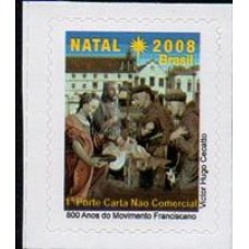 C-2768 - Natal 2008-800 Anos do Movimento Franciscano e 400 Anos do Convento de Santo Antonio - 2008