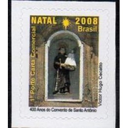 C-2769 - Natal 2008-800 Anos do Movimento Franciscano e 400 Anos do Convento de Santo Antonio - 2008 C-2769 - Natal 2008-800 Anos do Movimento Franciscano e 400 Anos do Convento de Santo Antonio - 2008