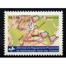 C-2770 - 200 Anos do Regulamento Provisional da Administração Geral dos Correios - 2008