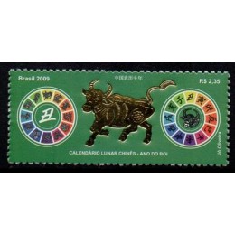 C-2773 - Relações Diplomáticas: China - Calendário Lunar Chinês - Ano do Boi - 2009