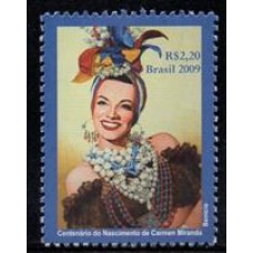 C-2906 - Relações Diplomáticas: Portugal - Centenário do Nascimento de Carmen Miranda- 2009