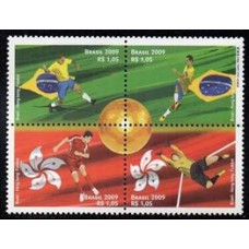 C-2922 / 2925 - Relações Diplomáticas: Hong Kong - Futebol - 2009