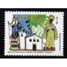 C-2979 - Igreja de Nossa Senhora do Rosário e São Benedito - Cuiabá/MT - 2010