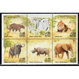 C-3053/3058 (Conjunto) - Relações Dipomáticas: Zambia - 2010 C-3053/3058 (Conjunto) - Relações Dipomáticas: Zambia - 2010