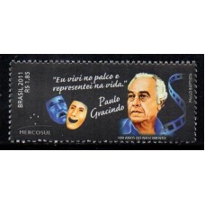 C-3100 - Atores Nacionais - Centenário de Nasc. Paulo Gracindo - 2011