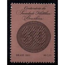 C-3154 - Centenário da Sociedade Philatelica Brasileira - 2011