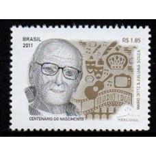 C-3157 - Emissão Mercosul: Atores Nacionais - Centenário de Mario Lago - 2011