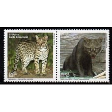 C-3218/3217 (PAR) - Animais da Fauna Brasileira: Gato-Mourisco e Jaguatirica - Ano 2012