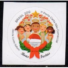 C-3232 - Natal - Autoadesivo - 1° Porte Carta Não Comercial e Comercial - 2012