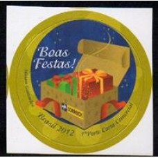C-3233 - Natal - Autoadesivo - 1° Porte Carta Não Comercial e Comercial - 2012