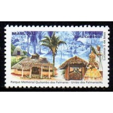 C-3239 - Parque Memorial Quilombo dos Palmares - 1° Porte Carta Comercial - 2012