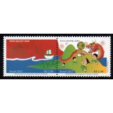 C-3240/3241 (PAR) - Bicentenário da Imigração Chinesa no Brasil - Ano 2012