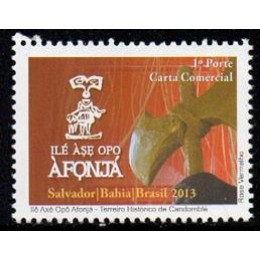C-3289 - Ilê Opô Afonjá - Terreiro Histórico de Camdoblé - 1° Porte Carta Comercial - 2013