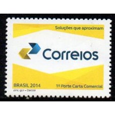 C-3362 - Nova Marca dos Correios - 1° Porte Carta Comercial - 2014