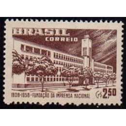 C -409 - Sesquicentenário da Imprensa Nacional - Ano 1958 C -409 - Sesquicentenário da Imprensa Nacional - Ano 1958