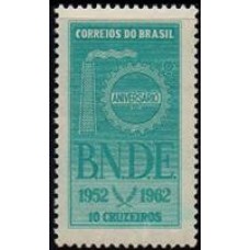C-0481 - 10º Aniv. do Banco Nacional do Desenvolvimento - Ano 1962 