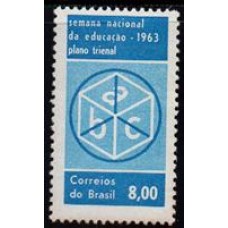 C-0487 - Semana Nacional de Educação - Ano 1963