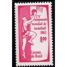 C-0488 - IV Campeonato Mundial de Bola ao Cesto /RJ - Ano 1963 