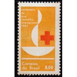 C -493 - Centenário da Cruz Vermelha - Ano 1963 