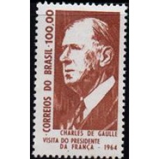 C-0518 - Visita do General Charles de Gaulle - Ano 1964 