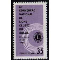 C -527 - XII Convenção Nacional de Lions Clube /RJ - Ano 1965