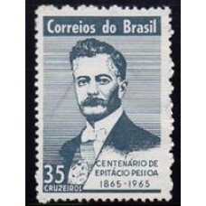 C -529 - 100 Anos do Nas. Epitácio Pessoa - Ano 1965 