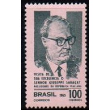 C -538 - Visita do Presidente Saragat da Itália - Ano 1965 