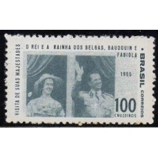 C -542 - Visita dos Reis Belgas - Ano 1965 