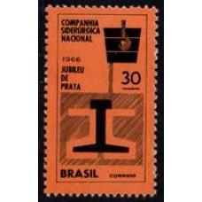 C -547 - 25 º Aniv. da Campanhia Siderurgica Nacional - Ano 1966 