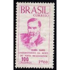C -554 - Cinquentenário da Morte Ruben Dario - Ano 1966