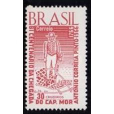 C -558 - Bicentenário da Chegada do Capitão Mor Antonio / SC - Ano 1966