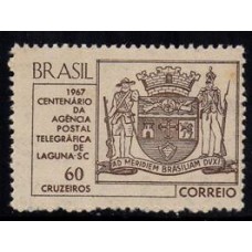 C -563 - Cent. da Agência Postal Telegráfica de Laguba /SC - Ano 1967