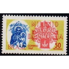 C -565 - Milênio Sacro da Polônia N.S. de Chestocova - Ano 1967 