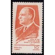 C -578 - Visita do Rei Olavo V da Noruega- Ano 1967 - 