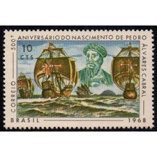 C-0595 - 5º Cent. de Pedro Álvares Cabral - Ano 1968