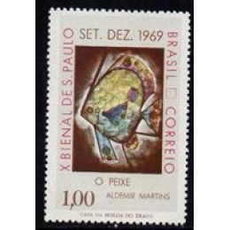 C -649 - 10º Bienal de São Paulo - Ano 1969 