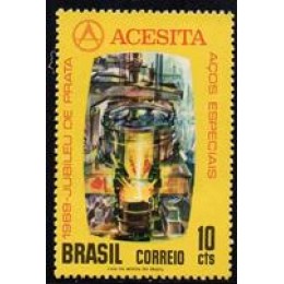 C -653 - Jubileu de Prata da Acesita - Ano 1969 C -653 - Jubileu de Prata da Acesita - Ano 1969