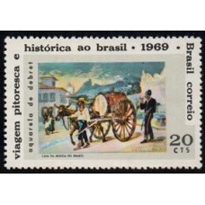 C -654 - Bic. do Nasc. do Pintor Jean Baptiste Debret - Ano 1969 