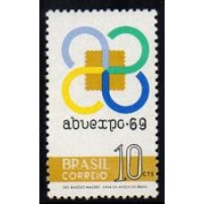 C -655 - Exposição Filatelica " ABUEXPO 69" - Ano 1969 
