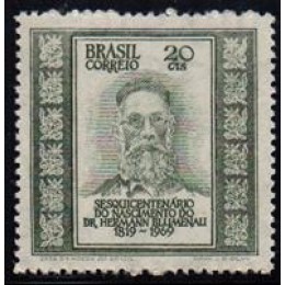 C -661 - Sesq. do Nas. DR. Hermann Blumenai - Ano 1969 C -661 - Sesq. do Nas. DR. Hermann Blumenai - Ano 1969