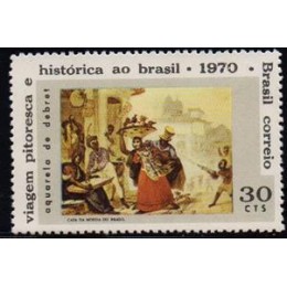 C -675 - Bic. do Nasc. do Pintor Jean Baptiste Debret - Ano 1970