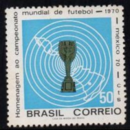 C -678 - IX Campeonato Mundial de Futebol - México - Ano 1970 C -678 - IX Campeonato Mundial de Futebol - México - Ano 1970