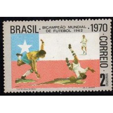 C-0681- Brasil Tricampeão Mundial de Futebol - México - Ano 1970