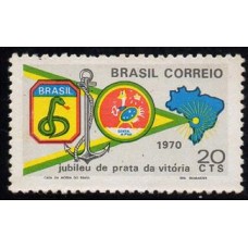 C-0684 - Jubileu de Prata da Vitória dos Aliados - Ano 1970 
