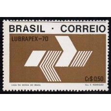 C-0689 - Exp. Filatélica Luso-Brasileira -LUBRAPEX RJ -  Ano 1970 