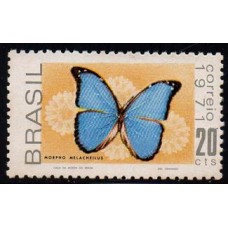 C -695 - Promoção da Fauna Brasileira Borboletas -  Ano 1971