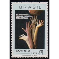C -698 - 6º Campeonato Mundial Fenunino de Bola ao Cesto -  Ano 1971 