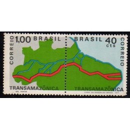 C -699/700 Sem legenda - Transamazônica - Ano 1971 C -699/700 Sem legenda - Transamazônica - Ano 1971