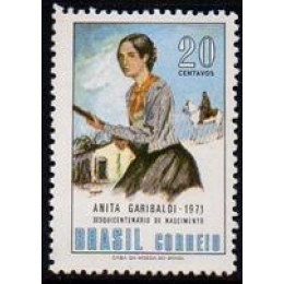 C -704 - Sesquicentenário de Anita Garibaldi -  Ano 1971 