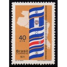 C -706 - 150 Anos das Repúblicas Centro-Americanas - 1971 